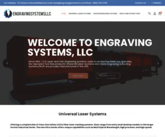 Engravingsystemsllc.com(Parts Laser Sign & Vision Engraving Systems) Screenshot