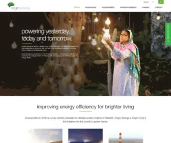 Engroenergy.com(Engro energy) Screenshot