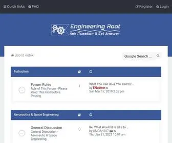 ENGRR.com(Engineering Root) Screenshot