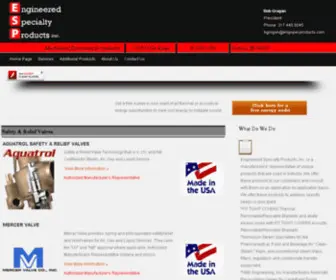 EngspecProducts.com Screenshot