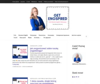 Engspired.com(Get Engspired) Screenshot