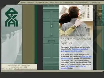 Engstromappraisals.com(The Engstrom Appraisal Agency) Screenshot