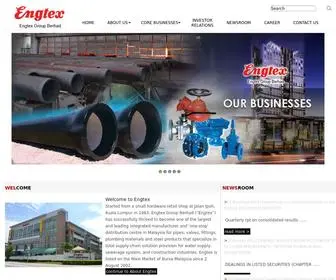 Engtex.com.my(One-stop Pipes, Valves & Fittings Supplier Selangor) Screenshot