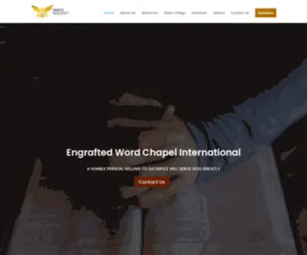 Engwordchapel.com(Engrafted Word Chapel international) Screenshot