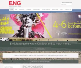 EngWorldwide.com(Emirates Neon Group) Screenshot