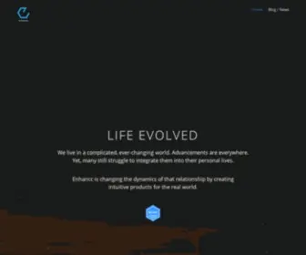 Enhancc.com(Transcending the complex to enrich the human experience) Screenshot