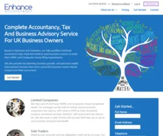 Enhanceaccountancy.co.uk(Enhance Accountancy) Screenshot