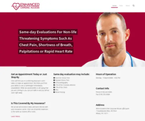 Enhancedcardiacaccess.com(Enhancedcardiacaccess) Screenshot