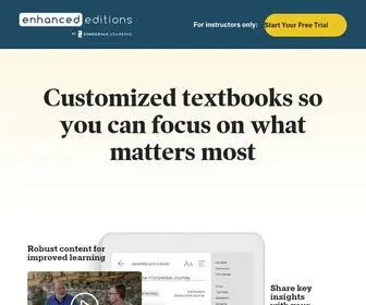 Enhancededitions.com(Enhanced Editions) Screenshot