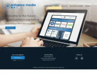 Enhancemedia.co.uk(Enhance Media) Screenshot