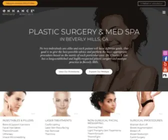 Enhanceplasticsurgery.com(Plastic Surgery Beverly Hills) Screenshot