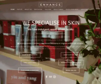Enhanceskinbodybeauty.com.au(Enhance Skin Body Beauty) Screenshot
