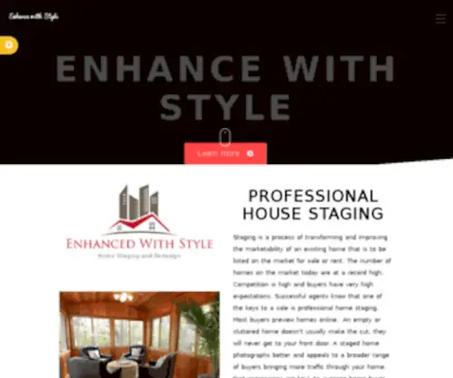 Enhancewithstyle.com(Enhance With Style) Screenshot