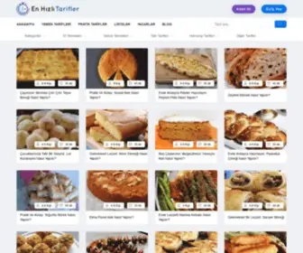 Enhizlitarifler.com(En Hızlı Tarifler) Screenshot