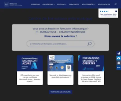 Eni-Service.fr(Eni Service) Screenshot