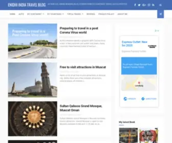 Enidhi.net(ENidhi India Travel Blog) Screenshot