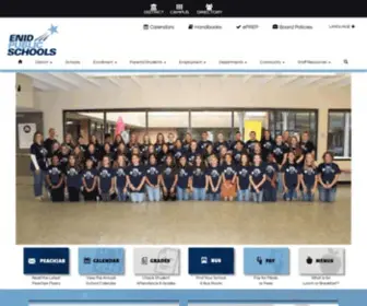 Enidpublicschools.org(Our Motto) Screenshot