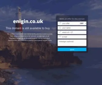 Enigin.com(Energy Management & Monitoring) Screenshot