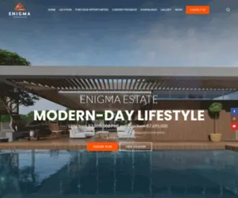 Enigmaestate.co.za(Enigma Private Estate) Screenshot