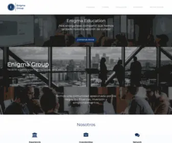 Enigmagroup.com.co(Enigma Group Colombia) Screenshot