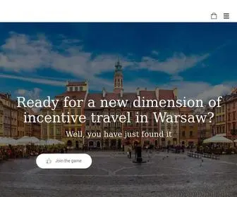 Enigmawarsaw.com(Incentive travel Poland) Screenshot