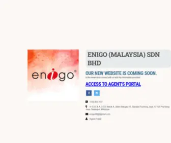 Enigo2U.com.my(Enigo (Malaysia) Sdn Bhd) Screenshot