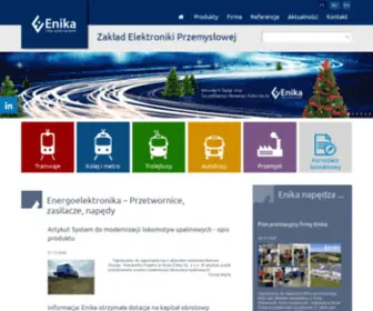 Enika.pl(Przetwornice, klimatyzatory i nagrzewnice) Screenshot