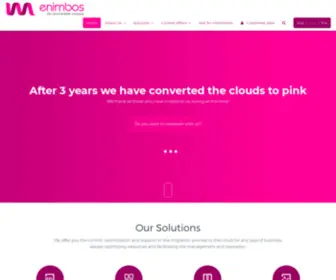 Enimbos.com(The cloud enabler company) Screenshot
