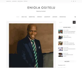 Eniolaositelu.com(Eniola Ositelu) Screenshot