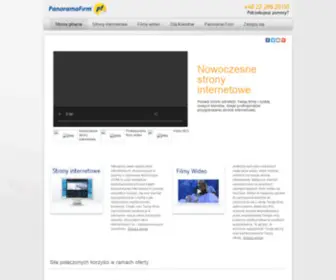 Enirodlafirm.pl(Nowoczesne strony internetowe Eniro) Screenshot