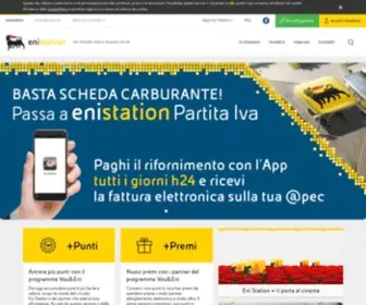 Enistation.com(Eni Station Stazioni di Servizio & Distributori Benzina) Screenshot