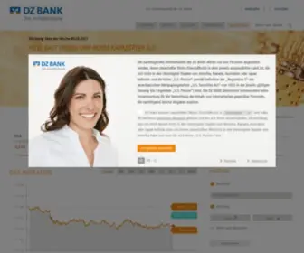 Eniteo.de(DZ BANK Derivateportal) Screenshot