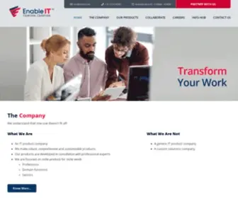 Enitsol.com(Enable IT Solutions) Screenshot