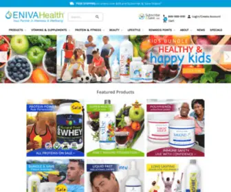Enivasuccess.com(Eniva Health) Screenshot