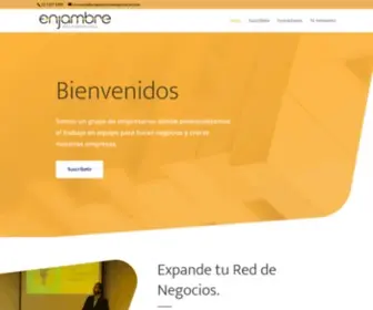 Enjambreredempresarial.com(Red Empresarial) Screenshot