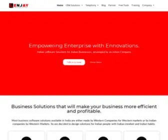 Enjayworld.com(CRM) Screenshot