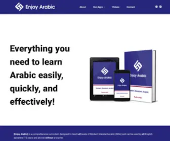 Enjoy-Arabic.com(Our curriculum) Screenshot