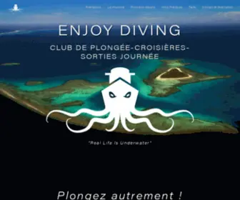 Enjoy-Diving.net(Enjoy Diving) Screenshot