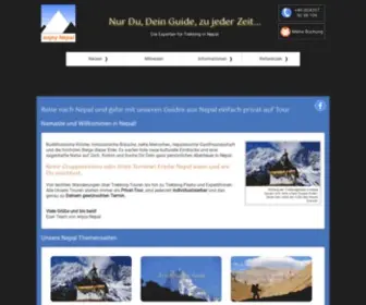 Enjoy-Nepal.de(Enjoy Nepal) Screenshot