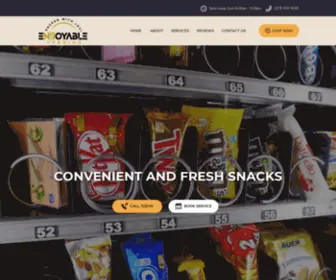 Enjoyablevending.com(Enjoyable Vending) Screenshot