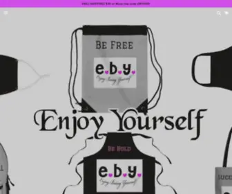 Enjoybeingyourself.com(Enjoy Being Yourself) Screenshot