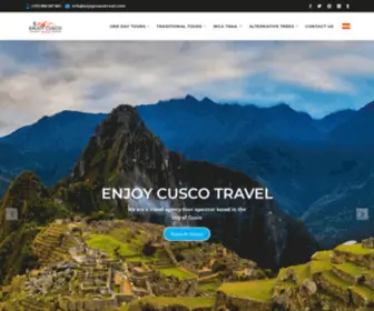 Enjoycuscotravel.com(ENJOY CUSCO TRAVEL) Screenshot