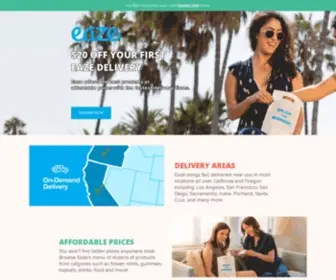 Enjoyeaze.com($20 Off You First Eaze Delivery) Screenshot