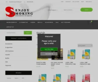 Enjoyesmoking.ie(Enjoy E) Screenshot