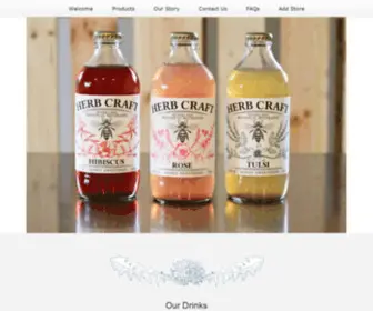 Enjoyherbcraft.com(Sparkling Botanical Beverages) Screenshot