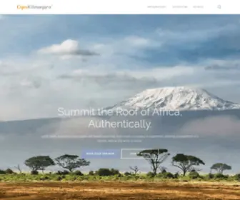 Enjoykilimanjaro.com(Hike Kili and Enjoy Safaris with Enjoy Kilimanjaro) Screenshot