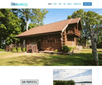 Enjoylakebarkley.com(H & H Lake Rental) Screenshot