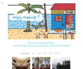 Enjoymaurice.com(Enjoy Maurice) Screenshot