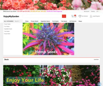 Enjoymygarden.com(Garden Seeds) Screenshot