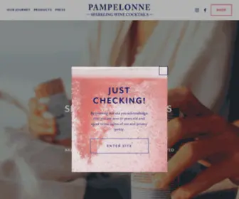 Enjoypampelonne.com(Pampelonne) Screenshot